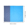 thumbnail image 3 of 1 Pce Couverture de Pique-Nique Imperméable Coussin Portable Extérieur Tapis de Plage avec 4 Pcs Chevilles, 3 of 8