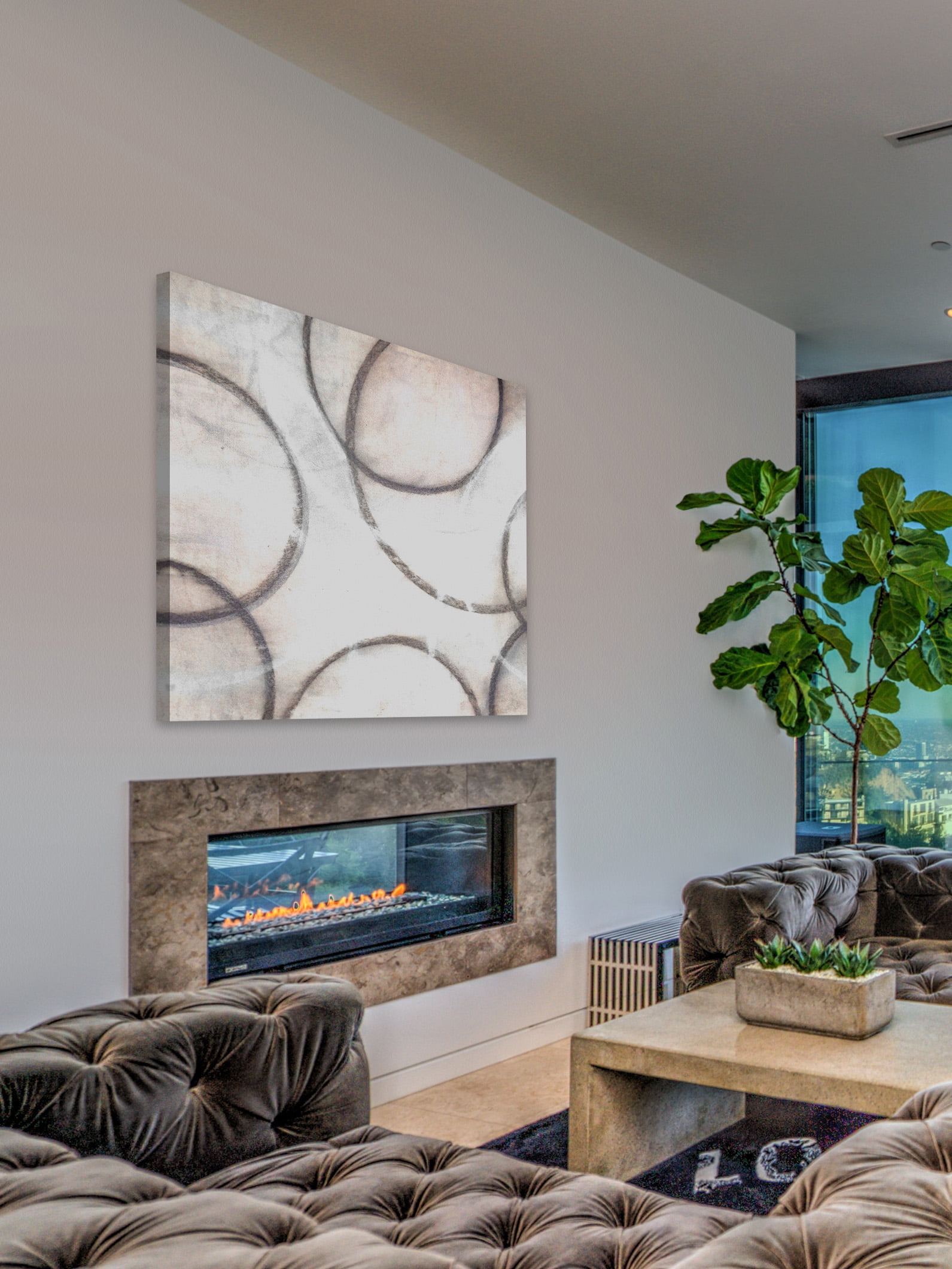 Marmont Hill 'Space Converted' Painting Print on Wrapped Canvas