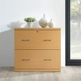 thumbnail image 3 of Pemberly Row 2-Drawer Wood Lateral File with Lockdowel in Natural Finish, 3 of 12