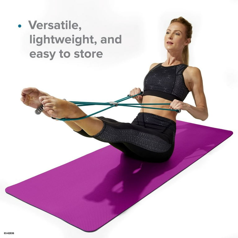 Evolve by Gaiam Coreplus Reformer, Pilates Flexbands, Dual Resistance Tube,  One Size