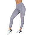 thumbnail image 1 of TWZH Women Solid Color Elastic High Waist Leggings with Pockets, 1 of 3