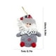 thumbnail image 3 of Adornos Navideños Grises para Árbol de Navidad, Llaveros, Colgantes para Mochilas, Regalos | Poliéster | 28 G | 15 X 10 X 5 Cm | 1 Colgante de Muñeca, 3 of 6