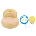 thumbnail image 2 of TOPINCN Inflatable Sofa, Inflatable Lounge Chair Folding Portable Sofa with Compact Storage for Living Room, Balcony, Garden, Pool, 2 of 7