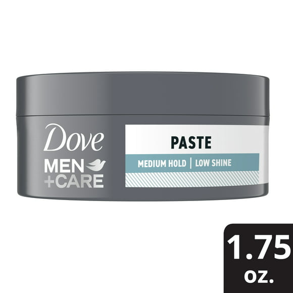 Dove Sculpting Hair Paste Pomade, Textured Look Medium Hold Matte Finish for Men's Hair, 1.75 oz