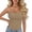 *Coffee, variant on Women's Basic Spaghetti Strap Camisole , Ladies' Form Fitted Tank Top , Slim Fit Cropped Cami For Women,Beige,Free Size