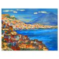 thumbnail image 2 of Naples Aujourd'hui - Impression sur Toile Paysage Marin, 2 of 3