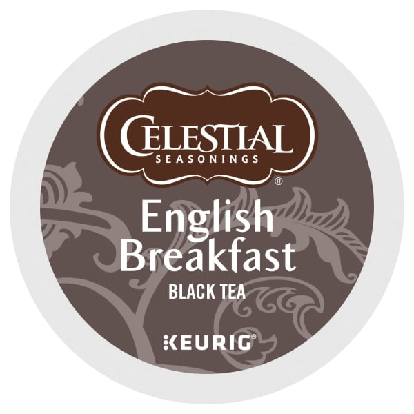 Celestial Seasonings® English Breakfast Tea Single-Serve K-Cups®, Box Of 24