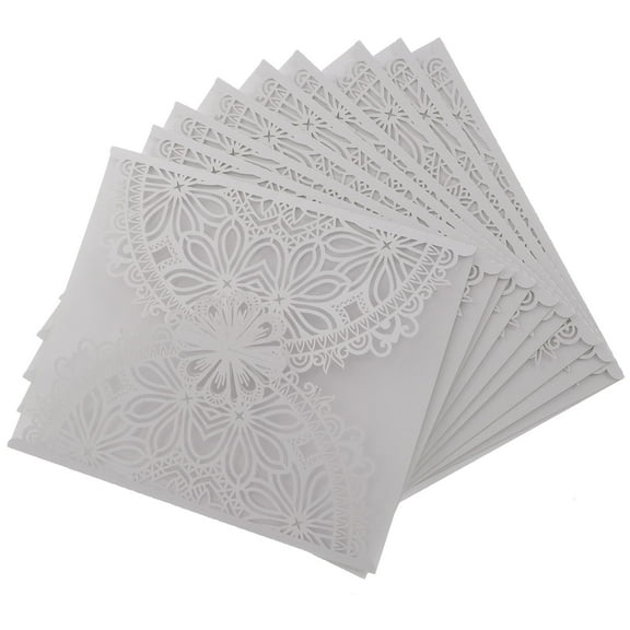 DECORNIJIA Congratulations Wedding Card Paper Event Invitation Couples Special Events 10pcs