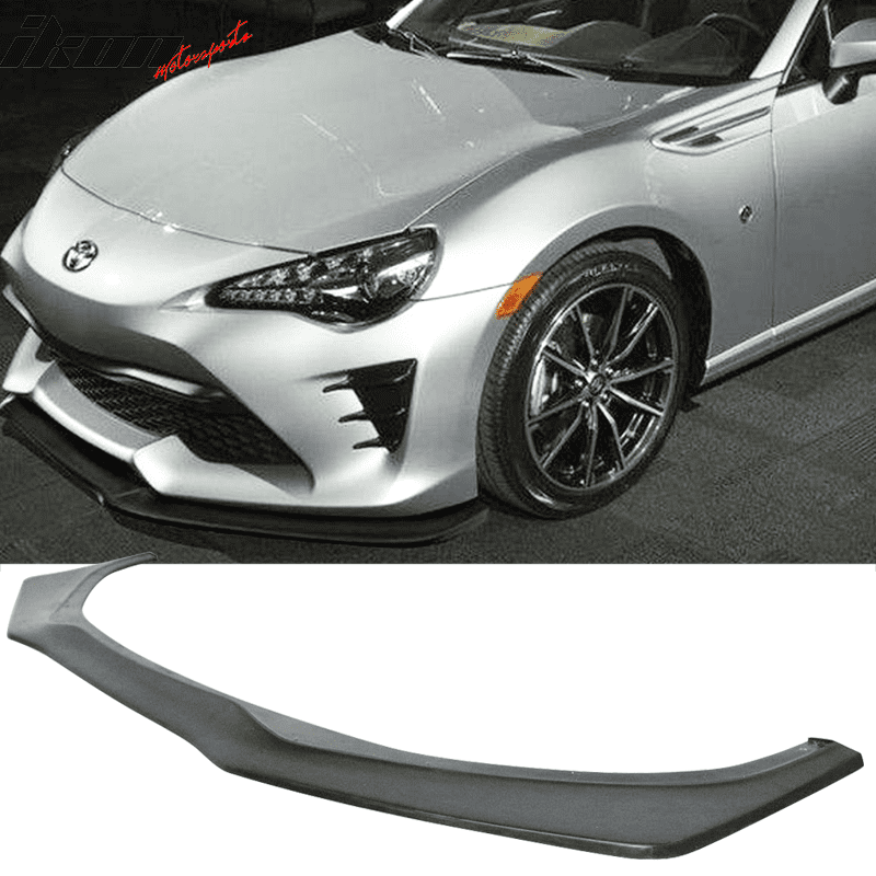 Compatible with 1720 Toyota 86 FRS GT Front Bumper Lip Spoiler PU