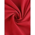 thumbnail image 5 of DARING DIVA Women's Ruffle Cap Sleeve High Waisted Wide Leg Jumpsuit M Wine Red, 5 of 6