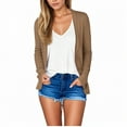 thumbnail image 1 of UANWENN Cardigans pour Femmes Légers d'Été à devant Ouvert Chandail Décontracté pour Usage Quotidien Style Polyvalent pour Jeans et Pantalons Décontractés Cardigan en Acrylique Chandails Légers Femmes Chandails Grande Taille pour Femmes, 1 of 5