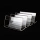 thumbnail image 1 of Set of 20 PCS L Shape Clear Acrylic Price Card Tag Stand, Mini Sign Display Holder,Counter Top Stand 7x4cm, 1 of 5