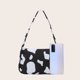 thumbnail image 3 of Vintage mujer lienzo impresión hombro axila bolso Casual pequeño bolso (F), 3 of 5