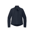 thumbnail image 3 of MERCER+METTLE Women's Stretch Soft Shell Jacket | Business Casual Jacket, Water Repellent Finish, Four Way Stretch - Night Navy 3XL, 3 of 4