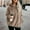 Light Khaki, variant on fleece jacket women Winter Coats for Women Casual Fleece Jacket Warm Soft Outdoor Sherpa Lined Thick Coat Outwear with Pockets Light Khaki,M