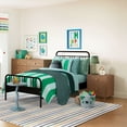 thumbnail image 4 of Mainstays Kids Tufted Yellow and Green Stripe Washable Area Rug, 8' x 10', 4 of 8