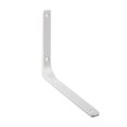thumbnail image 1 of Soporte de estante para andamio de alta resistencia, soporte para estante colgante de pared, soportes en forma de L Blanco 12 pulgadas, 1 of 9