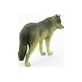 thumbnail image 6 of Wolf, Black and Gray, Timber Wolf, Museum Quality, Hand Painted, Rubber Animal, Educational, Realistic, Figure, Lifelike Figurine, Replica, Gift, 7" CH397 BB149, 6 of 10