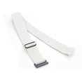 thumbnail image 3 of TODOZO Women Elastic Belt Wide Waist Belts for Dresses with Buckle Belt Vintage Stretchy Dress Belt Elastic Waist Belts for Women for Dresses Women Belt Elastic Waist Belt with Flat Buckle White, 3 of 3