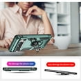 thumbnail image 4 of For Google Pixel 9 Pro XL Case ,Heavy Duty Shockproof Body Phone Cover Built in Metal Rotated Magnetic Ring Holder Kickstand,Dual Layer Military-Grade Drop protection,Darkgreen, 4 of 7