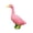 Pink, variant on Goose Statue, Large White Geese Garden Statues, Resin Porch Goose Wild Goose Outdoor Lawn Statue Art Decor Ornament for Home Decor Housewarming Gifts, 7.09in