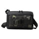 thumbnail image 2 of Bolso de pecho para hombre con cierre de cremallera, moderno bolso bandolera tipo bandolera para el día a día. Negro y verde, 2 of 9