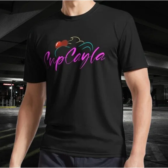 CupCayla Hair Logo Active T-Shirt Funny Logo American T-shirt S to 5XL