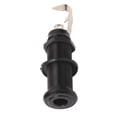 thumbnail image 3 of Guitar End Pin Jack Socket Threaded Metal 6.35mm For Bass Electric Guitar Output, 3 of 8
