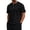 BlackB0602U&03, variant on S-4XL Men's Henley Shirts 3 Button Mens Short Sleeve Shirts Basic Lightweight Breathable Workout Mens Big and Tall Shirt Gray XL