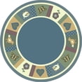 thumbnail image 1 of Joy Carpets Just for Kids Baby Soft Light Blue Area Rug, 1 of 1
