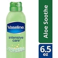 thumbnail image 3 of Vaseline Intensive Care Spray Moisturizer, Aloe Soothe 6.5 oz, Twin Pack, 3 of 9