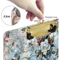 thumbnail image 4 of FMSHPON Beautiful Retro Style Flowers Clipboard Hardboard Wood Nursing Clip Board and Pull for Standard A4 Letter 13x9 inches, 4 of 5