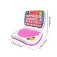 thumbnail image 3 of Children's Simulation Small Computer Tool Early Education English Enlightenment Puzzle Notebook Learning, 3 of 6