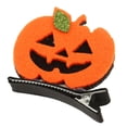 thumbnail image 4 of 6 piezas de pinzas para el pelo de Halloween para disfraces de bebés, mujeres y niñas, horquillas para el pelo para fiestas de festivales Calabaza 2, 4 of 9