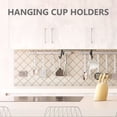 thumbnail image 4 of unbranded 2Ud Organizador Negro Para Taza Y Utensilios Bajo Mueble De Cocina Con Acero Inoxidable Y Carga Fuerte, 4 of 8