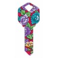 thumbnail image 2 of Set of 5 Uncut Blank Designer SC27 Garden Replacement House Keys for SC1 Schlage Style Locks, 2 of 3