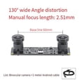 thumbnail image 4 of Synchronous 3D Stereo VR USB Camera 3840X1080P 4MP 60Fps Mini USB Dual Camera Module with 130 Degree Wide Angle Lens, 4 of 6