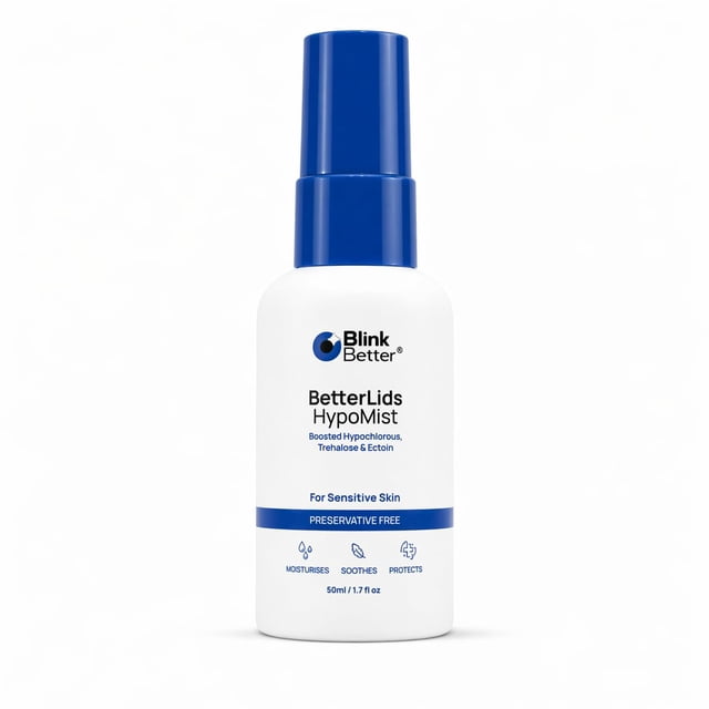 Spray para párpados BlinkBetter BetterLids Boosted 50 mL con ectoína