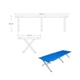 thumbnail image 2 of Camastro plegable camping estilo militar ilios innova Azul, 2 of 3