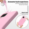 thumbnail image 4 of Galaxy Wireless USA SAMSUNG Galaxy a12 Case, with [Built-in Screen Protector], Full-Body Shockproof Soft Liquid Silicone Hybrid Protective Phone Cover Case, Pink, 4 of 5