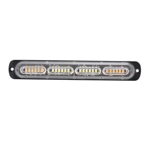 Luces de advertencia de peligro, luz estroboscópica de emergencia LED de 12 V, luz intermitente de emergencia, barra de luces de advertencia de peligro, diseño de última generación