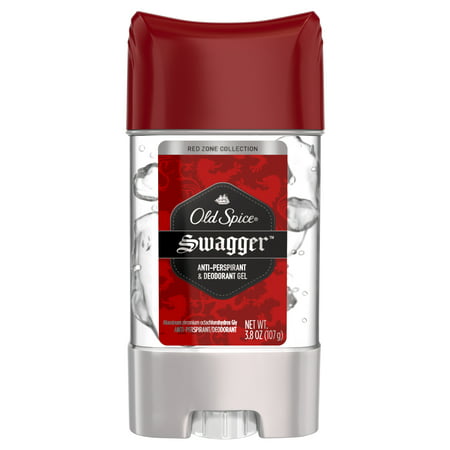 Old Spice Red Zone Swagger Scent Clear Gel Antiperspirant and Deodorant for Men, 3.8