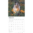 thumbnail image 3 of Collies 2025 12 X 24 Inch Monthly Square Wall Calendar Plastic-Free (Wall), 3 of 9
