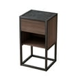 thumbnail image 5 of Kadyn Side Cabinet, Corner Cabinet for Bedroom, Wood Color Nightstand, 5 of 7