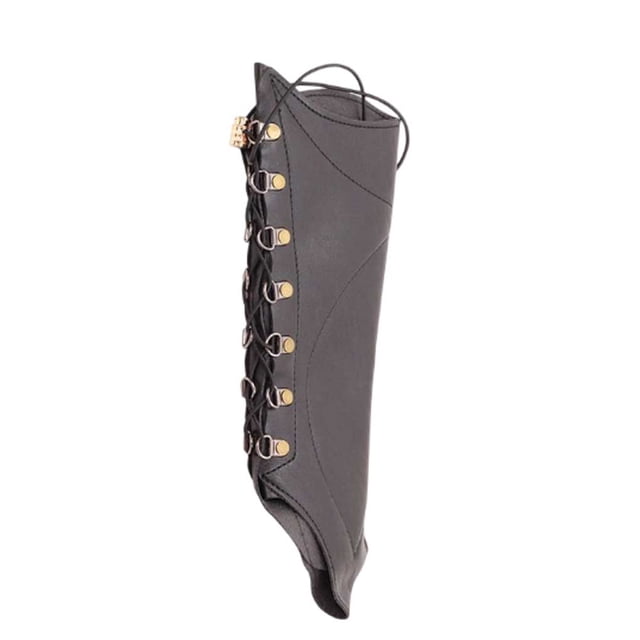 Naiovety Protector de brazo de cuero a prueba de golpes Protector de soporte de herramienta de protección de caza guardias de compresión Brace tiro y tiro con