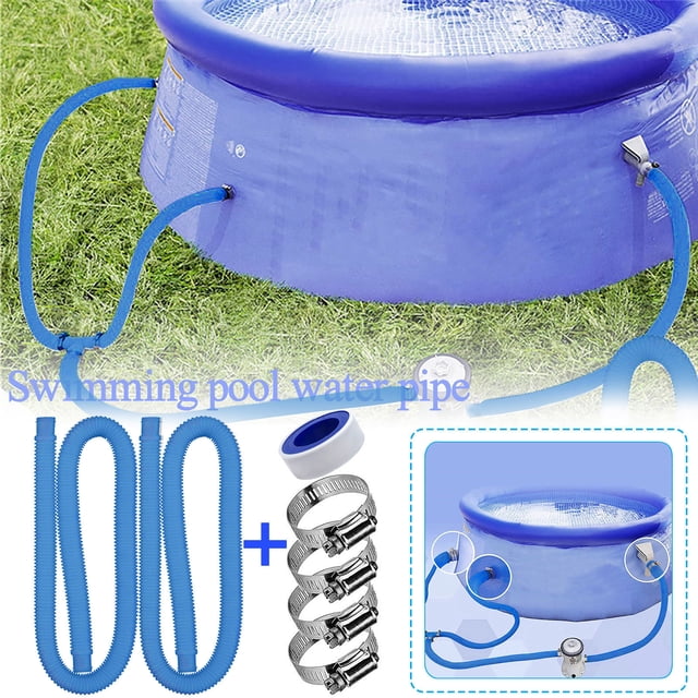 Xihbxyly Manguera de Repuesto para Piscina, Diseño Flexible de Polietileno, a Prueba de Fugas y Ultrarrígida, Compatible con Bombas de 330 a 1000 Gph, Fácil Instalación, Ideal para El Mantenimiento d