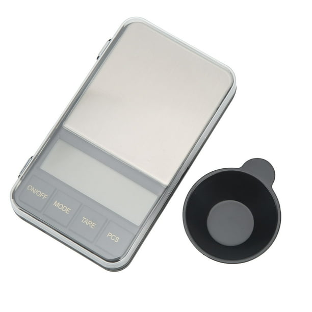 Báscula electrónica digital, báscula electrónica digital de 200 g, báscula electrónica portátil, báscula de bolsillo, rendimiento de primera categoría