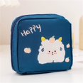 thumbnail image 3 of D-GROEE 2PCS Sanitary Napkin Storage Bags Pouches Nursing Pad Holder Tampon Bags Portable Period Kit Bag Feminine Product Pouch for Girls for Pads Bag for Pads and Tampons with Zipper, 3 of 7