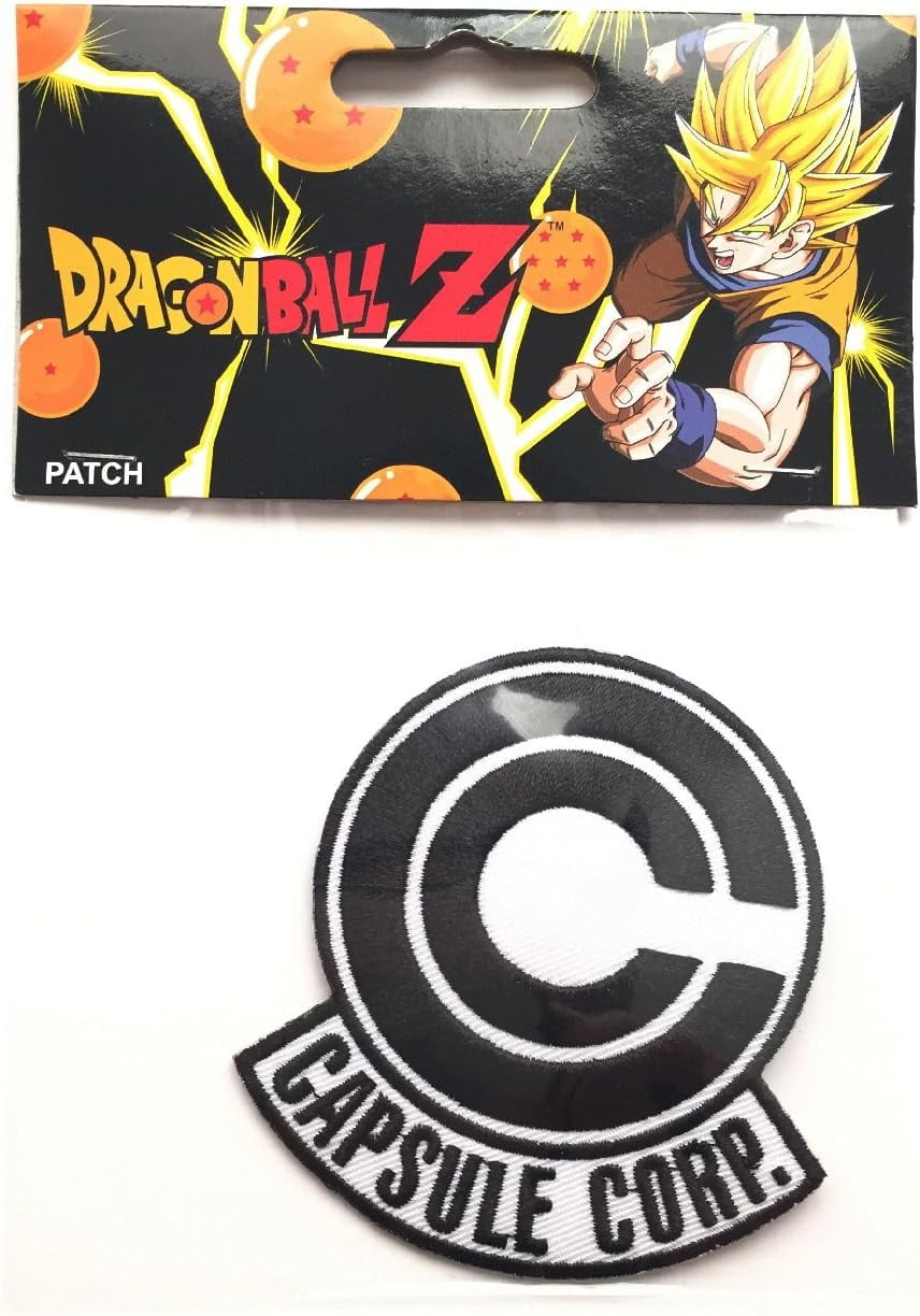 Patch - Dragon Ball Z - Capsule Corp. Logo Sign New Anime