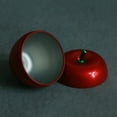 thumbnail image 5 of Apple Shaped Mini Tin Tea Suger Candy Sealed Coffee Storage Box Metal Case Wedding Favor Organizer Container, 5 of 17
